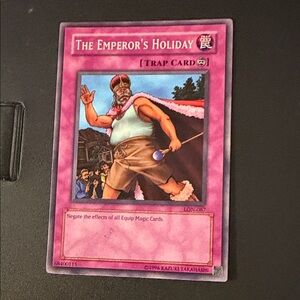 Yu-Gi-Oh! The Emperor's Holiday Trap Card - Pink